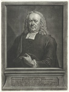 Portret van de predikant Franciscus van Schie