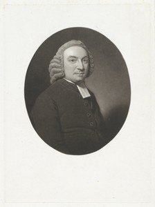 Portret van de predikant Hendrik Husly Viervant