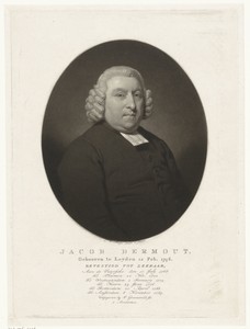 Portret van de predikant Jacob Dermout