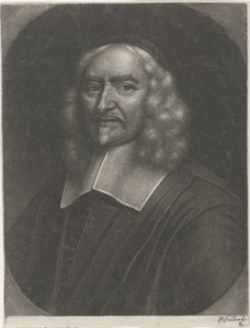 Portret van de predikant Jean Daillé