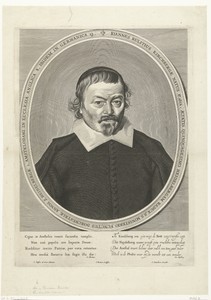 Portret van de predikant Johannes Rulitius