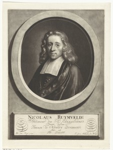 Portret van de predikant Nicolaus Ruymvelt