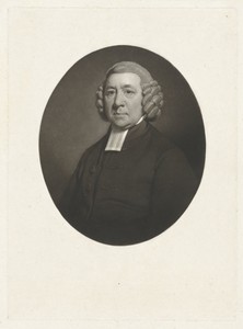 Portret van de predikant Petrus Haack