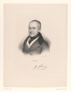 Portret van de psychiater Guillaume Marie André Ferrus