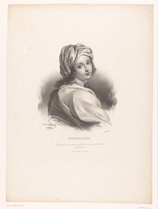 Portret van de Romeinse edelvrouw Beatrice Cenci
