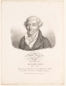Portret van de scheepsbouwkundige Jacques-Noël Sané