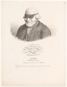 Portret van de scheikundige Balthazar Georges Sage