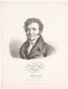 Portret van de scheikundige Louis Jacques Thénard