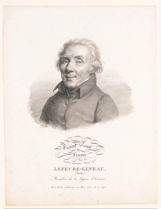 Portret van de scheikundige Louis Lefèvre-Gineau