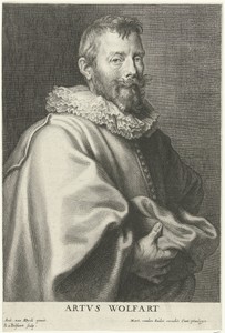 Portret van de schilder Artus Wolfaerts