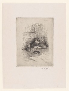 Portret van de schilder Eduardo Zamacois y Zabala