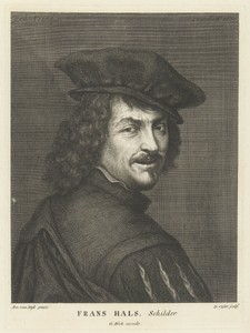 Portret van de schilder Frans Hals