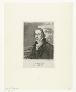 Portret van de schilder Hermanus van Brussel