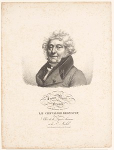 Portret van de schilder Jean-Baptiste Regnault