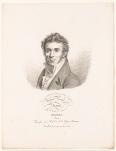 Portret van de schilder Pierre Narcisse Guérin