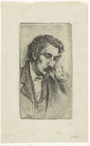 Portret van de schilder Taco Scheltema
