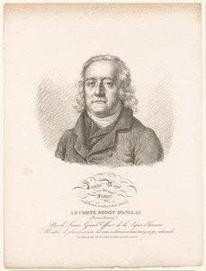 Portret van de schrijver François-Antoine de Boissy d'Anglas