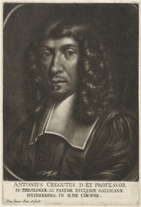 Portret van de theoloog Antonius Cregutus