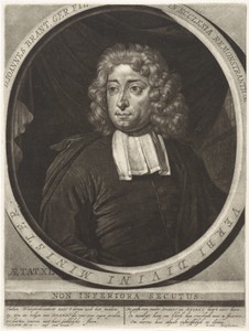 Portret van de theoloog en schrijver Joannes Brandt