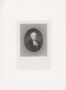 Portret van de theoloog Herman Johan Royaards