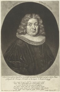Portret van de theoloog Johann Gunther