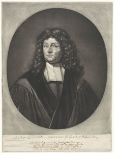 Portret van de theoloog Melchior Leydekker