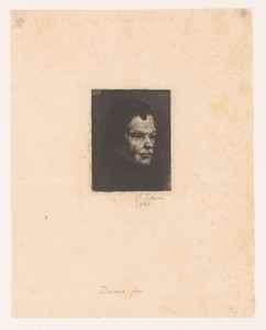 Portret van de vader van de kunstenaar
