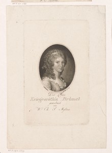 Portret van de vrouw van Wilhelm Heinrich Brömel