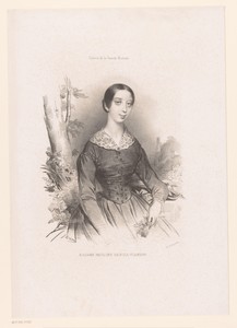 Portret van de zangeres Pauline Viardot
