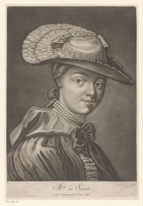 Portret van de zus van de kunstenaar