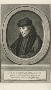 Portret van Desiderius Erasmus