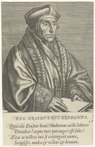 Portret van Desiderius Erasmus