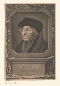 Portret van Desiderius Erasmus