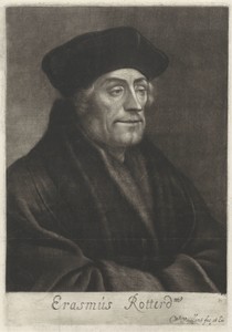 Portret van Desiderius Erasmus