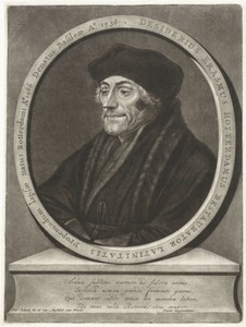 Portret van Desiderius Erasmus