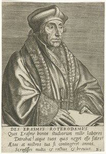 Portret van Desiderius Erasmus