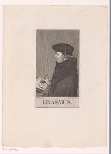 Portret van Desiderius Erasmus