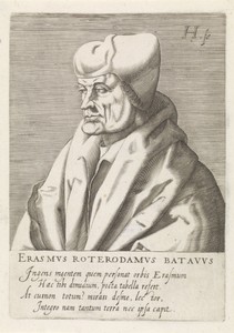 Portret van Desiderius Erasmus