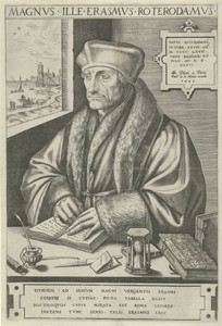 Portret van Desiderius Erasmus