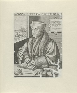 Portret van Desiderius Erasmus