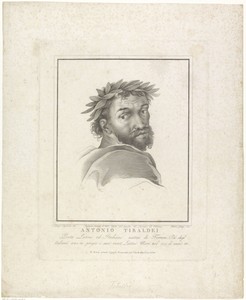 Portret van dichter Antonio Tebaldeo