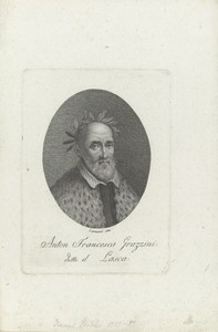 Portret van dichter en toneelschrijver Anton Francesco Grazzini