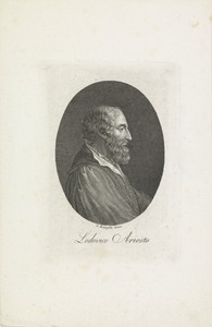 Portret van dichter Ludovico Ariosto
