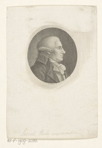 Portret van dichter Ludovico Savioli