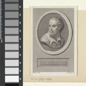 Portret van dichter Torquato Tasso