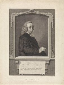 Portret van Didericus Adrianus Walraven