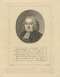 Portret van Didericus van der Kemp