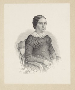 Portret van Diederica Anna Elisabeth Kaathoven-Pompe