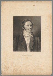 Portret van Dietrich Wilhelm Heinrich Busch