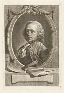 Portret van Dionys van Nijmegen in ovaal